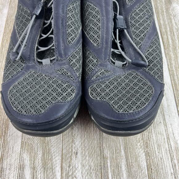 Olukai Eleu Trainer Water Shoes Mens 10 Blue Quick Dry Mesh Bungee 10284-26DE - Picture 15 of 16